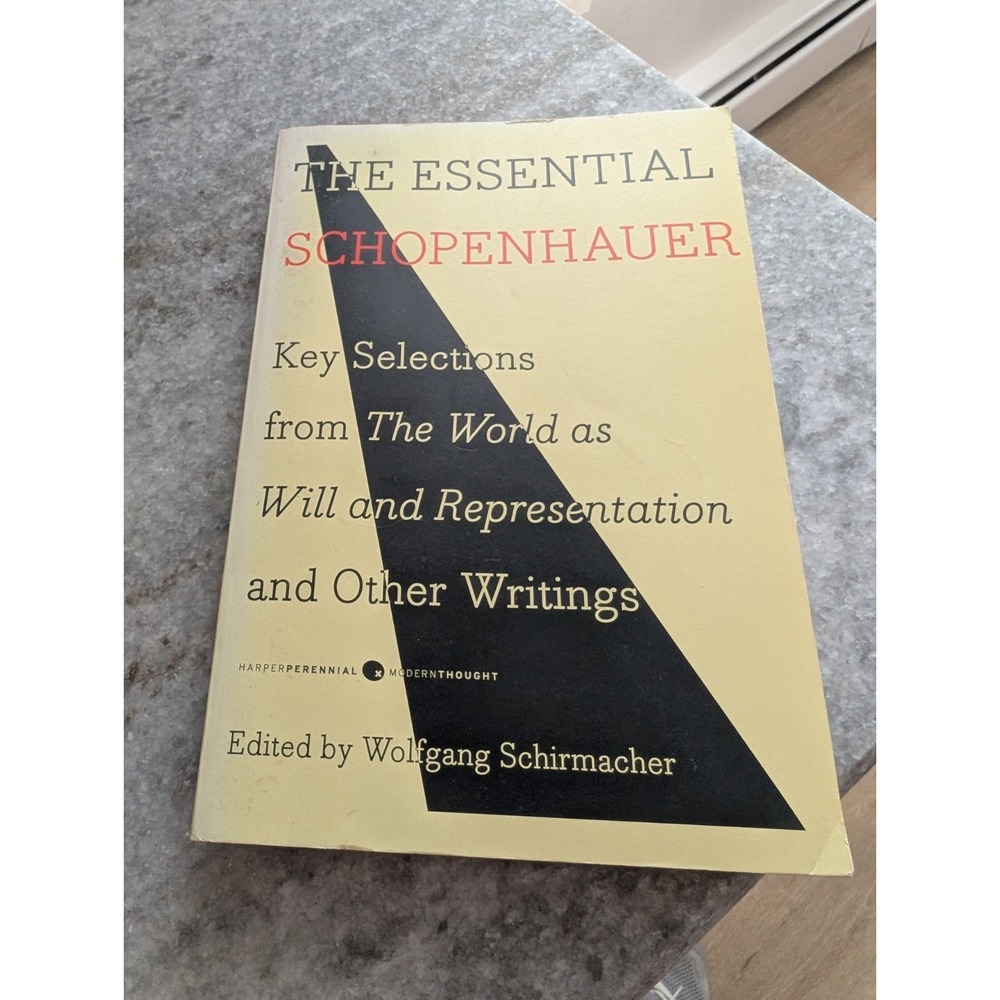 Harper Perennial Modern Thought: The Essential Schopenhauer